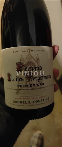 Bourgogne Pernand-Vergelesses Premier Cru Dubreuil-Fontaine Ile des Vergelesses 2021