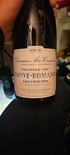 Borgoña Vosne-romanée Premier Cru Domaine Méo-Camuzet Les Chaumes 2019