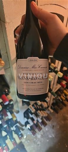 Borgoña Vosne-romanée Premier Cru Domaine Méo-Camuzet Les Chaumes 2020