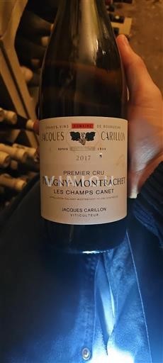 Bourgogne Puligny-montrachet Premier Cru Jacques Carillon Les Champs Canet 2017
