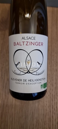 Alsace Klevener-de-heiligenstein Baltzinger Không niên vụ