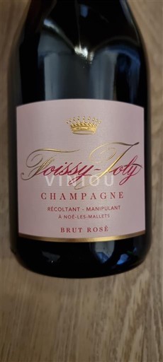 Samppanja Foissy-Totz Brut Rosé Ei vuosikertaa