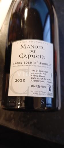 Burgundsko Mâcon a mâconské vesnice Manoir du Capucin 2022
