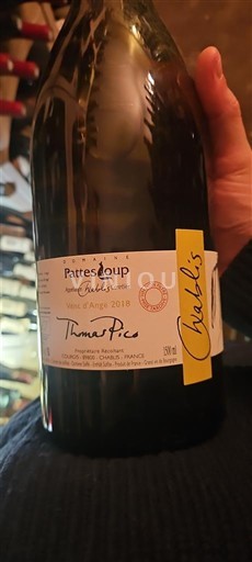 Burgundi Chablis Pattes Loup 2018
