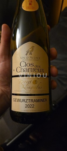 Alsace Unspecified Clos des Chartreux 2022