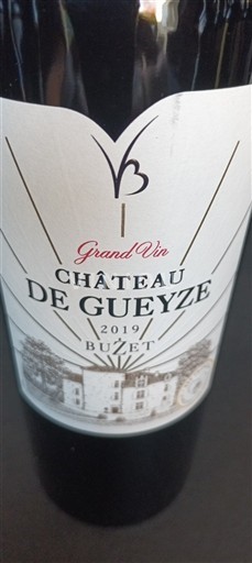 Tây Nam Buzet Château Gueyze Grand Vin 2019