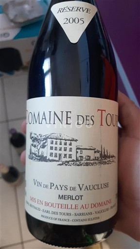 Rona dolina Ni doloceno Domaine Des Tours / Des Tours Réserve 2005