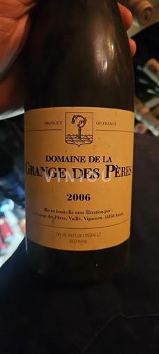 Languedoc Ospecificerad Domaine La Grange des Pères 2006