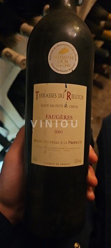 Langvedok Faugères Terrasses du Rieutor 2001