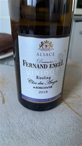 Alsace Unspecified Domaine Fernand Engel Clos des Anges de Rorschwihr 2018