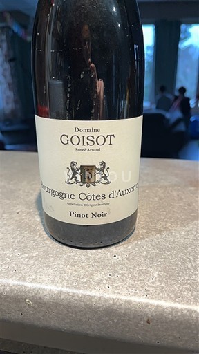 Borgogna Borgogna Côtes d'Auxerre Domaine Goisot Pinot Noir Senza annata