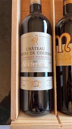 Burdeos Bordeaux superior Château Tertre de Courban 2022