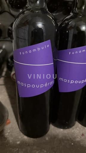 Rhônen laakso Côtes-du-rhône Mas Poupéras Funambule 2023