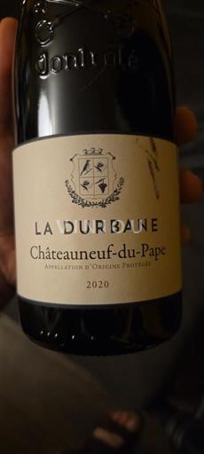 Rhônevallei Châteauneuf-du-Pape La Durbane 2020
