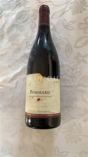 Burgundy Pommard Domaine Pierre Barral 2011