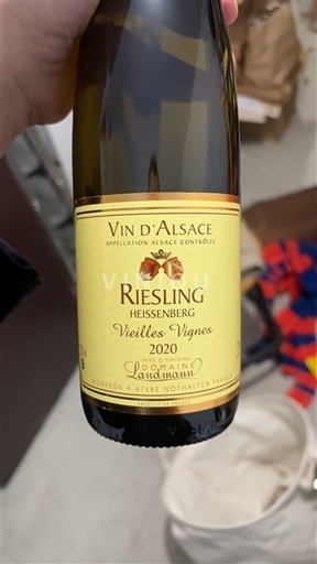 Alsacia Domaine Landmann Heissenberg Vieilles Vignes 2020