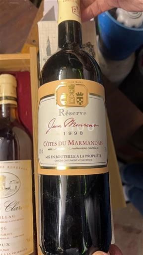 Tây Nam Côtes-du-marmandais Jean Marrenon Réserve 1998