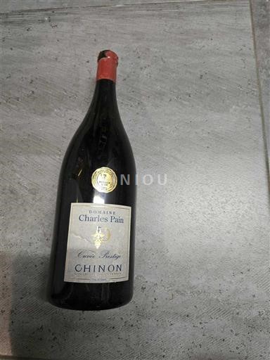 Vale do Loire Chinon Domaine Charles Pain l'Inédit Não Sazonado