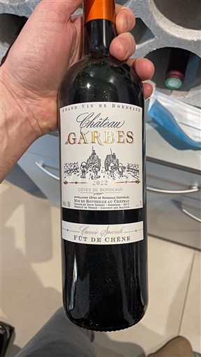 Bordeaux Côtes-de-Bordeaux Château Garées Fût de Chêne 2022