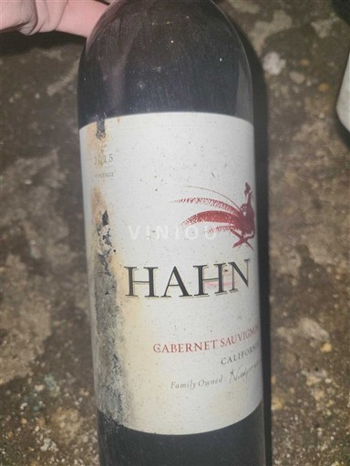 Vùng trồng nho được cấp phép California Không được chỉ định Hahn 2015