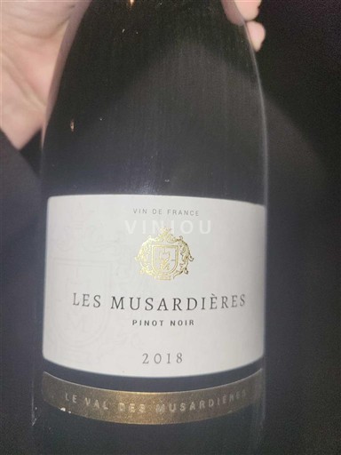 Loiredalen Ospecificerad Les Musardières Pinot Noir 2018