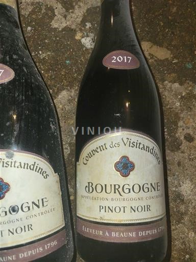 Burgundsko Couvent des Visitandines Pinot noir 2017