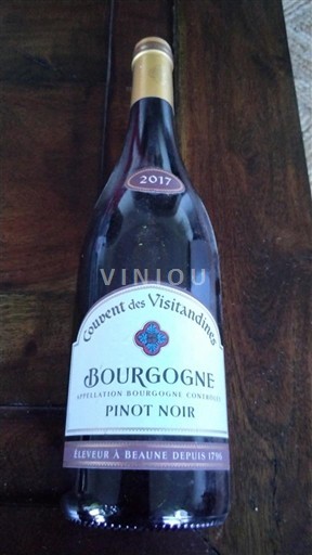 Bourgondië Bourgogne Couvent des Visitandines Pinot noir 2017