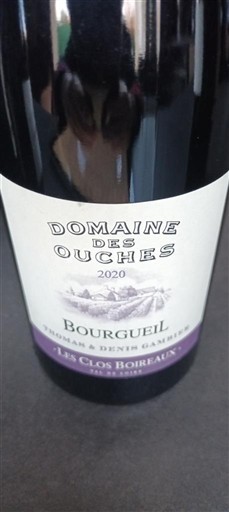 Loiredalen Bourgueil Domaine S Ouches Les Clos Boireaux 2020