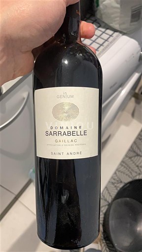 Tây Nam Gaillac Domaine Sarrabelle Saint André 2018