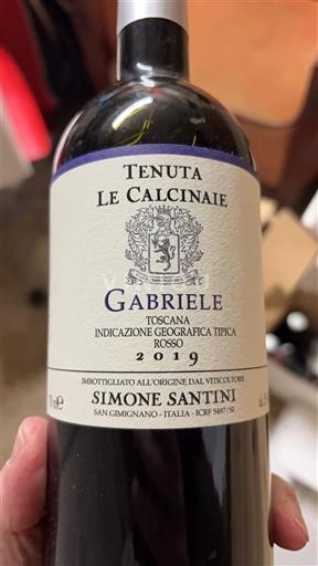Toscana Ikke specificeret Tenuta Le Calcinaie Gabriele 2019