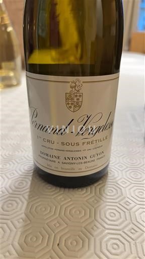 Bourgogne Pernand-Vergelesses Premier Cru Domaine Antonin Guyon Sous Frétille 2023