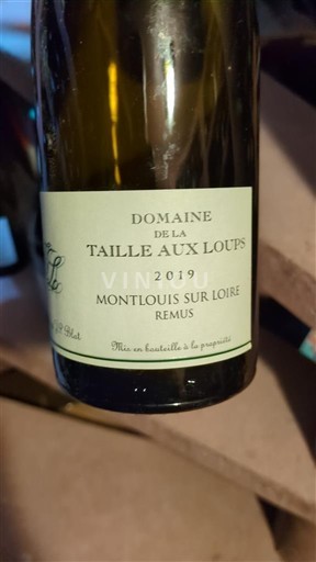 Vallée de la Loire Montlouis-sur-loire Domaine La Taille aux Loups Remus 2019