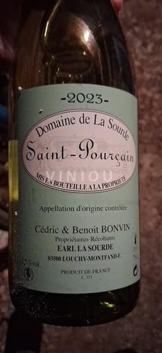 Vallée de la Loire Saint-Pourçain Domaine La Source 2023