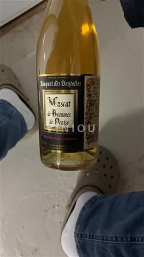 Rona dolina Muscat iz Beaumes-de-Venise Bouquet des Dentelles Neleten.