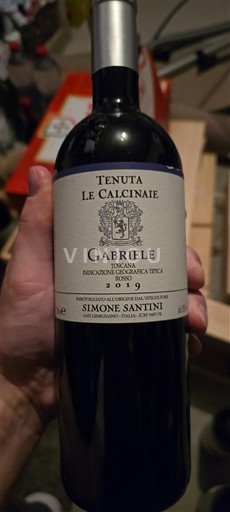 Toscana Tenuta Le Calcinaie Gabriele 2019
