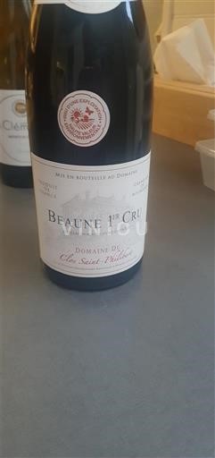 Burgundi Määrittelemätön Premier Cru Domaine Clos Saint Philibert Ei vuosikertaa