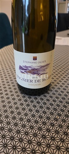Alpi și Țara Rodanezilor Dealurile Rodiene. Stéphane Ogier Viognier de Rosine 2023