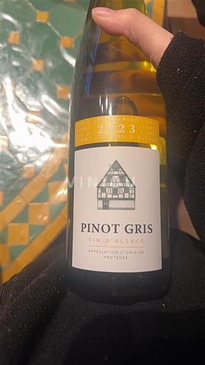 Alsace Vin d'alsace pinot gris 2023