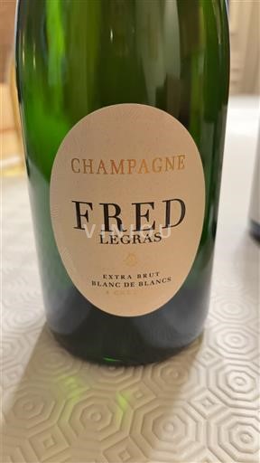 Champagne Sâm-panh Fred Legras Extra Brut Blanc de Blancs Không niên vụ