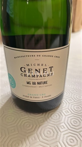 Champagne Grand Cru Michel Genet MG BB Nature Ikke årgangsbestemt