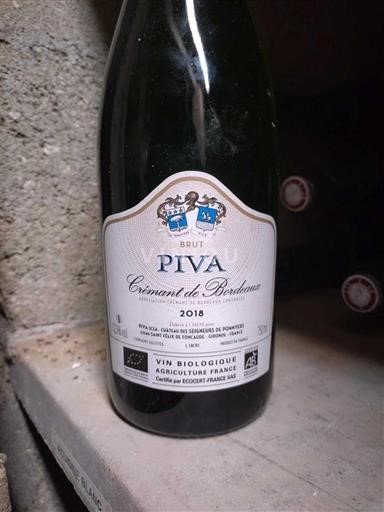 Bordeaux Crémant di Bordeaux Piva 2018