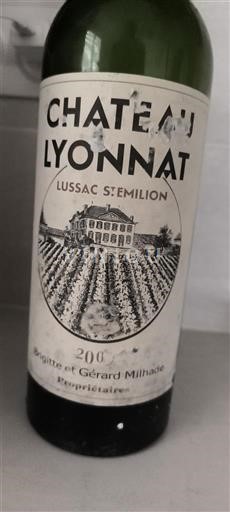 Bordeaux Lussac-saint-émilion Château Lyonnat 2009