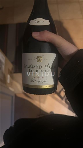 Bourgogne Pommard Premier Cru Domaine Lagrange Pommard 1er Cru Les Bertins 2007