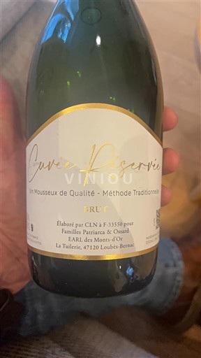 Sudoeste Não especificado EARL des Monts d'Or Réserve Não Sazonado