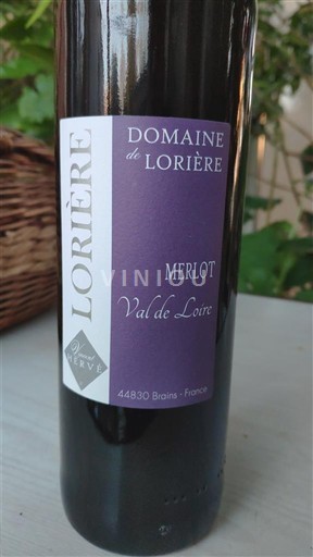 Dolina Loare Domaine Lorière Merlot 2023
