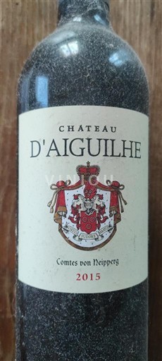 Bordeaux Castillon-côtes-de-bordeaux Château Aiguilhe 2015
