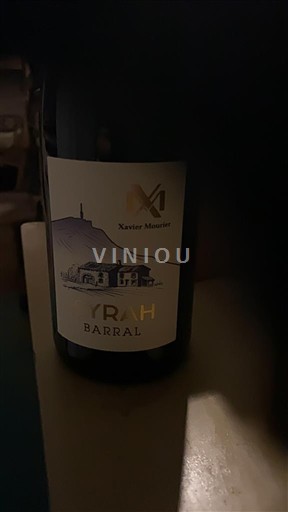 Rhônedalen Côtes du Rhône Xavier Monier Syrah Barral 2024