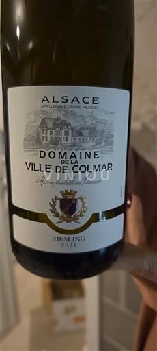 Elsass Riesling Domaine La Ville de Colmar 2024