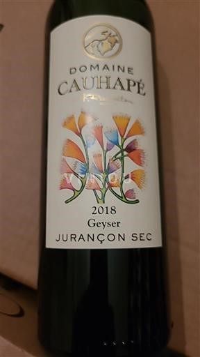 Tây Nam Jurançon Domaine Cauhapé Geyser 2018