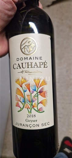 Југозапад Журансон Domaine Cauhapé Geyser 2018